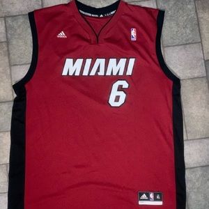 MENS LEBRON JAMES MIAMI HEAT JERSEY